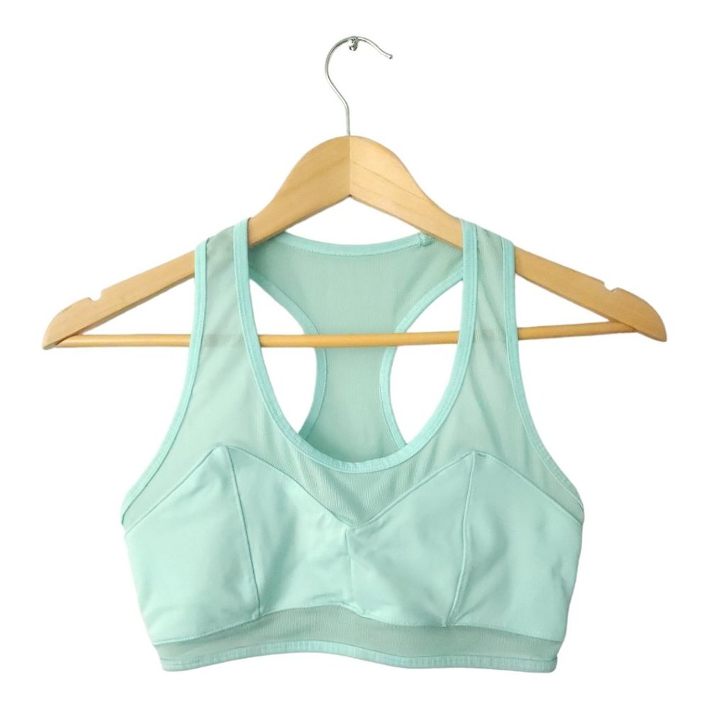 Teal sports bra size L
